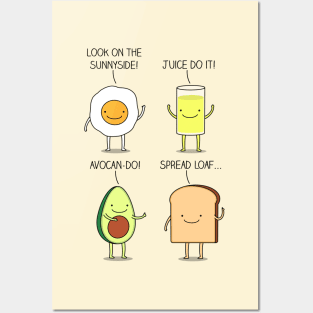 Wholesome breakfast Posters and Art